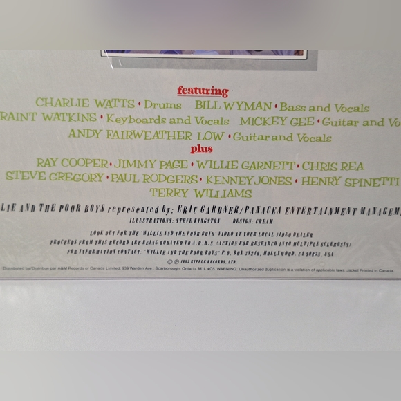 Willie and the Poor Boys LP - Picture 8 of 14